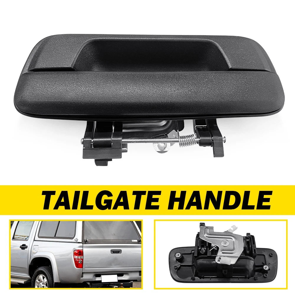 *NEW* TAILGATE TAIL GATE HANDLE (BLACK, NO HOLE) for HOLDEN RODEO RA 2003 - 2008
