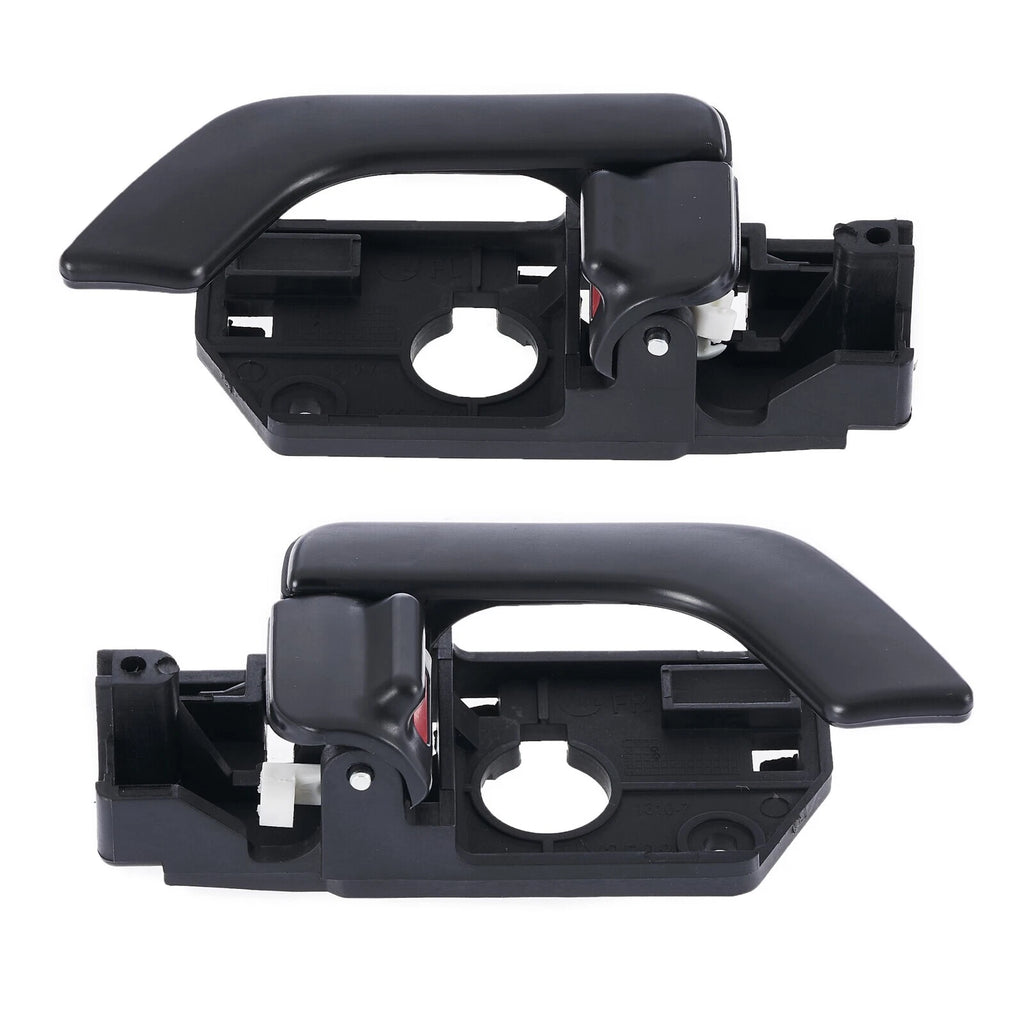 2pc FRONT Left & Right Inner Door Handle Black for Hyundai Tiburon 2003-08