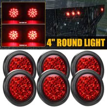 Load image into Gallery viewer, 6x Trailer lights 16 LED STOP TAIL INDICATOR TRUCK CAMPER LIGHT UTE 4WD 12V-24V