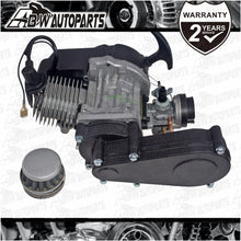 Load image into Gallery viewer, 49cc 2 Stroke Pull Start Engine Motor Mini Pocket Pit Dirt Quad Bike ATV Scooter