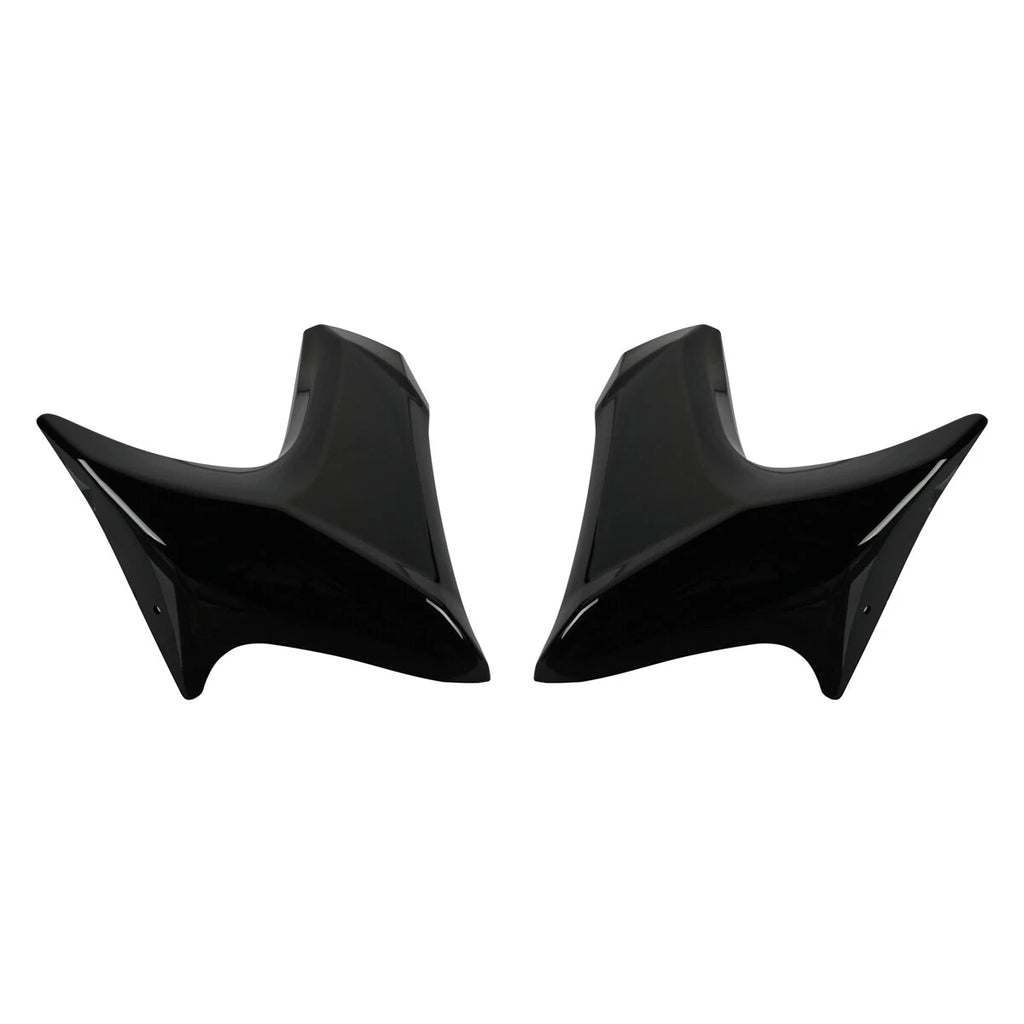 Radiator Side Cover Fairing Cowling Panels for Kawasaki ER6N 2012-2016 Black ST