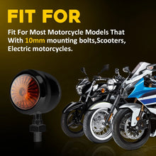 Load image into Gallery viewer, 8X Motorcycle Indicators Mini LED Turn Signal Lights Blinkers Universal Lamp