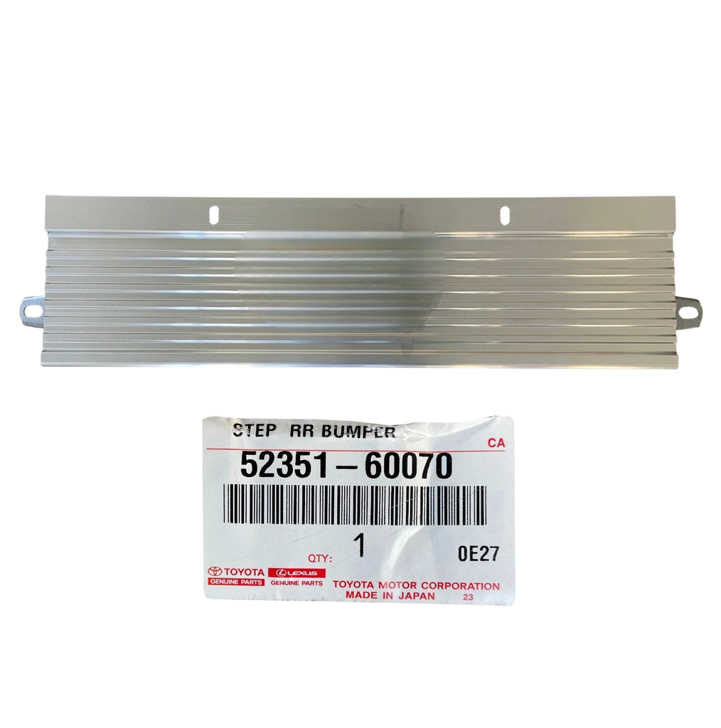 Genuine Toyota LandCruiser 70 Series FJ BJ HZJ FZJ VDJ rear bumper step plate