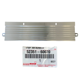 Genuine Toyota LandCruiser 70 Series FJ BJ HZJ FZJ VDJ rear bumper step plate