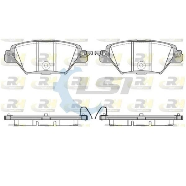 Rear Brake Pads and Disc Rotors set for Mazda CX 8 KG CX-9 TC 2016-on