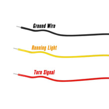 Load image into Gallery viewer, Black LED Turn Signal Indicator Running Light For Harley Sportster XL 883 1200 S