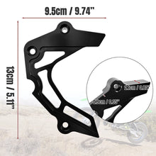 Load image into Gallery viewer, Black Aluminum Sprocket Cover Chain Guard Protector For Kawasaki KLX110 2002-23