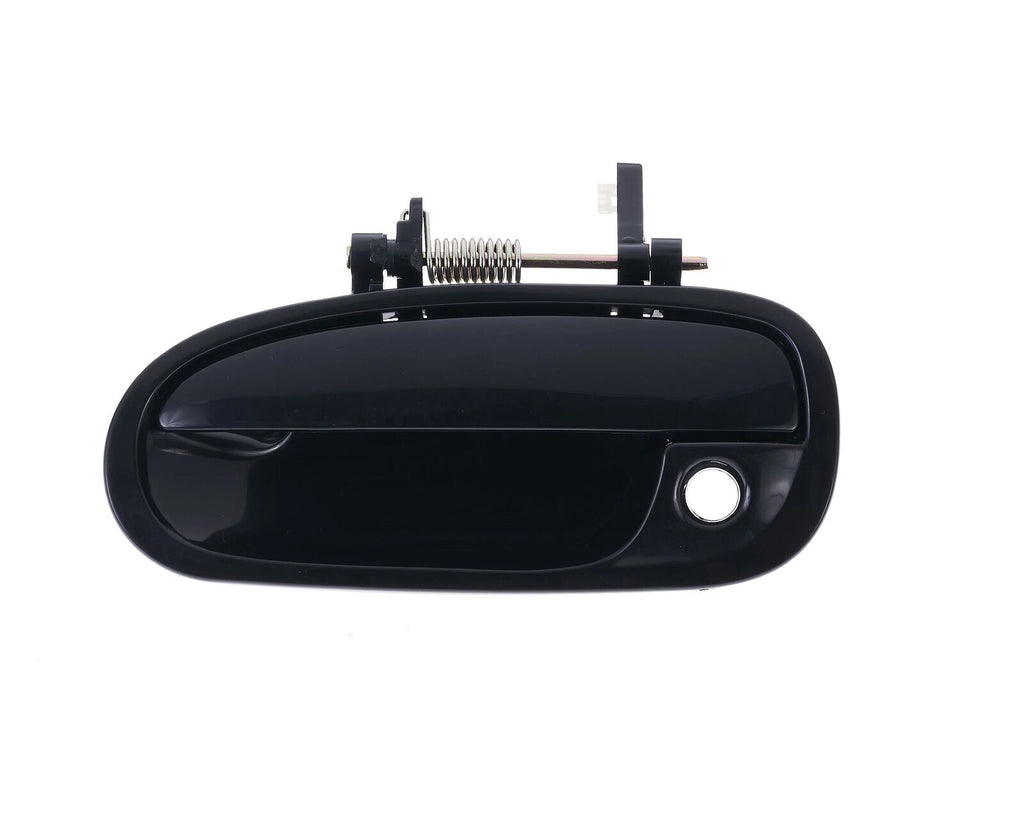 Front Left Outer Door Handle Smooth Black For Honda Civic EK 1995 -2001