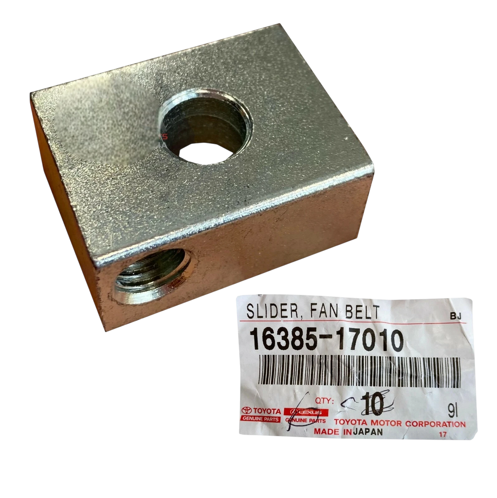 Genuine Toyota LandCruiser 70 80 100 105 1HZ diesel alternator fan belt adjuster block