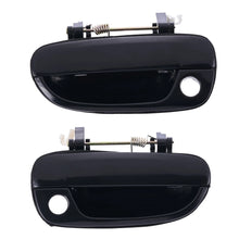 Load image into Gallery viewer, Door Handle Outer for Hyundai Accent LC 00-06 Set of 2 Black FRONT LEFT+RIGHT