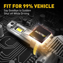 Load image into Gallery viewer, AUXITO H11 H8 LED Headlight Kit Globes High Low Beam Bulb 24000LM 6500K White
