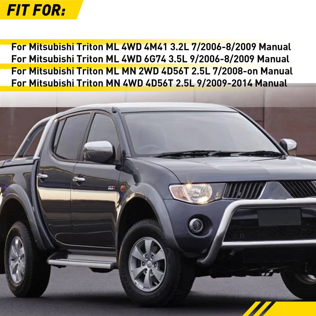 2x Manual Transmission Gearbox Support Mount for Mitsubishi Triton 4x4 4D56T