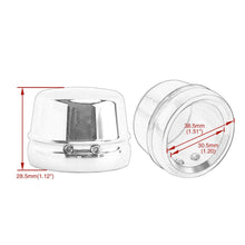Load image into Gallery viewer, Chrome Front Axle Cap Nut Covers For Harley Dyna Softail Sportster XL 883 1200