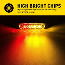 Load image into Gallery viewer, 10-100X Red Amber LED Clearance Lights Indicator Side Marker Lamp Caravan Lorry