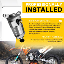 Load image into Gallery viewer, Starter Motor for Yamaha WR450F FW FY FZ FE 2007 2008 2009 2010 2012-15 2011 AU