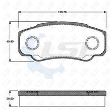 Load image into Gallery viewer, Rear Disc Rotors &amp; Heavy Duty Brake Pads SET for Fiat DUCATO 2.3TD 2.8TD 02 - 05