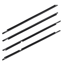 Load image into Gallery viewer, 8X Weatherstrip Window Moulding Trim Black For Toyota LandCruiser 100 105 Series