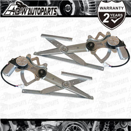 Window Regulator PAIR Front with Motor Fits Toyota Landcruiser 80 Series 90-98