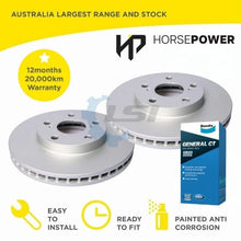 Load image into Gallery viewer, Front Bendix GCT Brake Pads and Disc Rotors for Toyota Estima MCR30 MCR40 00-02