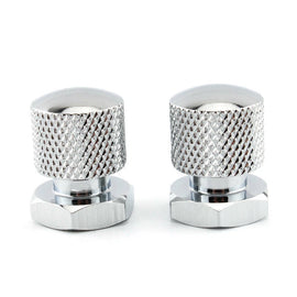 Chrome CNC Aluminum Rear Seat Bolt Screw for Harley Fatbob Softail Road King ST