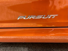 Load image into Gallery viewer, 3x Chrome Finished Pursuit Badge Decals for Ford BA BF Side Skirt and Tailgate