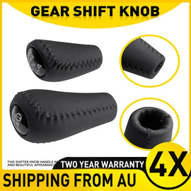 4X FOR TOYOTA LANDCRUISER 70 SERIES LEATHER SHIFT KNOB UPGRADE 76/78/79 SERIES