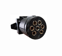 Load image into Gallery viewer, 7 Pin Small Round to 7 Pin Large Round Trailer Connector Adaptor Plug ADA7SP7LS