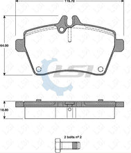 Load image into Gallery viewer, Front Brake Pads and Disc Rotors for Mercedes Benz B200 W245 2.0L 2005-2012