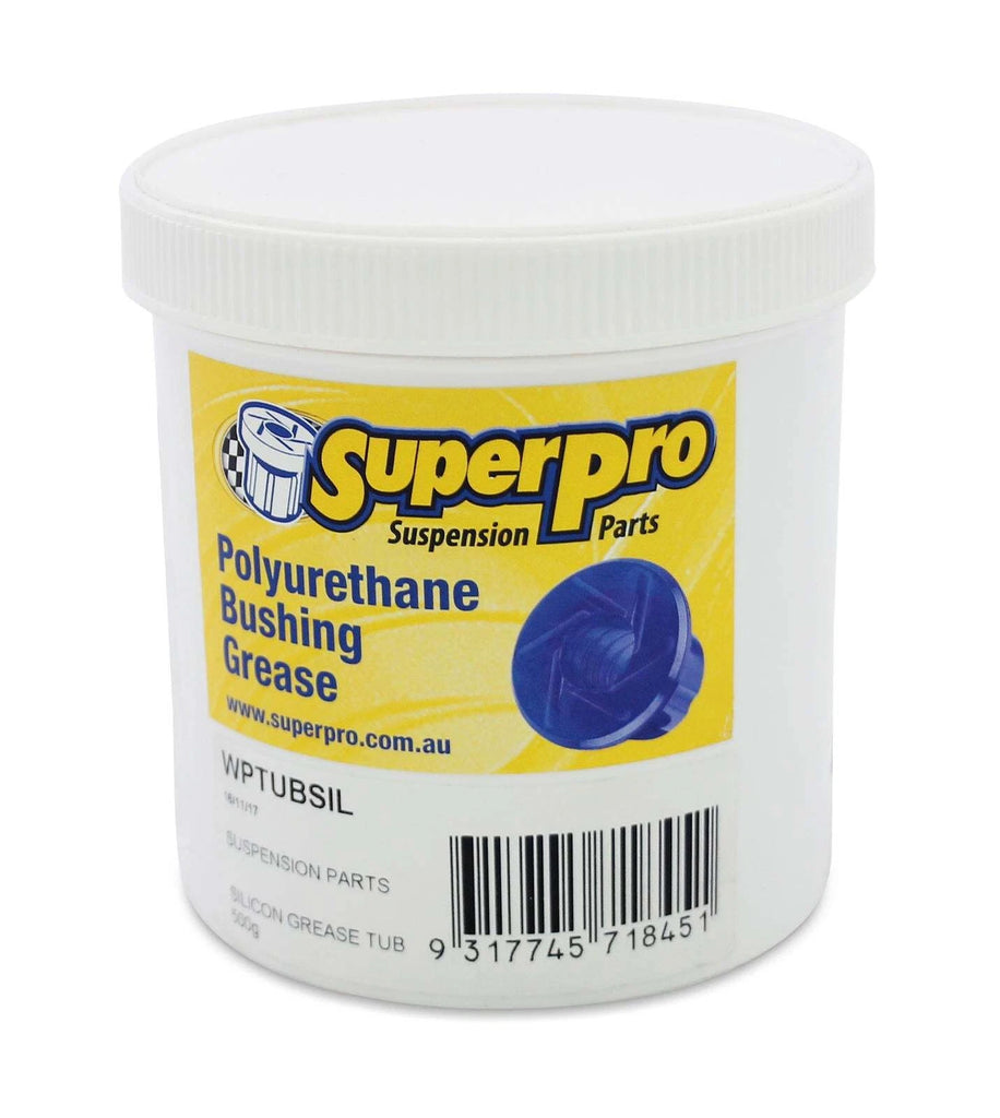SuperPro 500g silicone bushing grease tub WPTUBSIL for polyurethane bushes