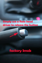 Load image into Gallery viewer, CHROME HAND BRAKE RELEASE BUTTON FOR FG SERIES FALCON XR6/XR8/SEDAN/UTE/TURBO