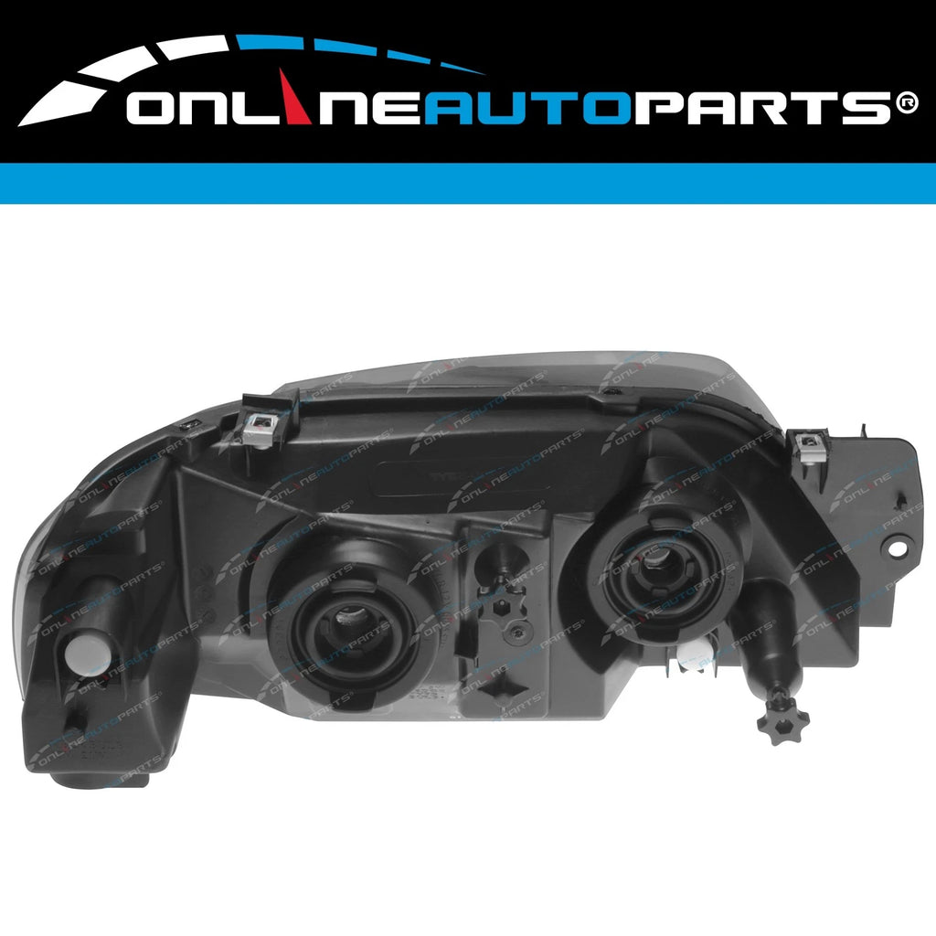 LH Black Headlight for Ford Falcon BF Fairmont Futura XT 05~11 Left Passenger