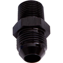 Aeroflow AF816-04BLK Male Flare -4AN To 1/8