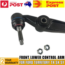 Load image into Gallery viewer, 2 for Ford Territory SX SY 2WD AWD Front Lower Control Arm w/ Ball Joint &amp; Nuts