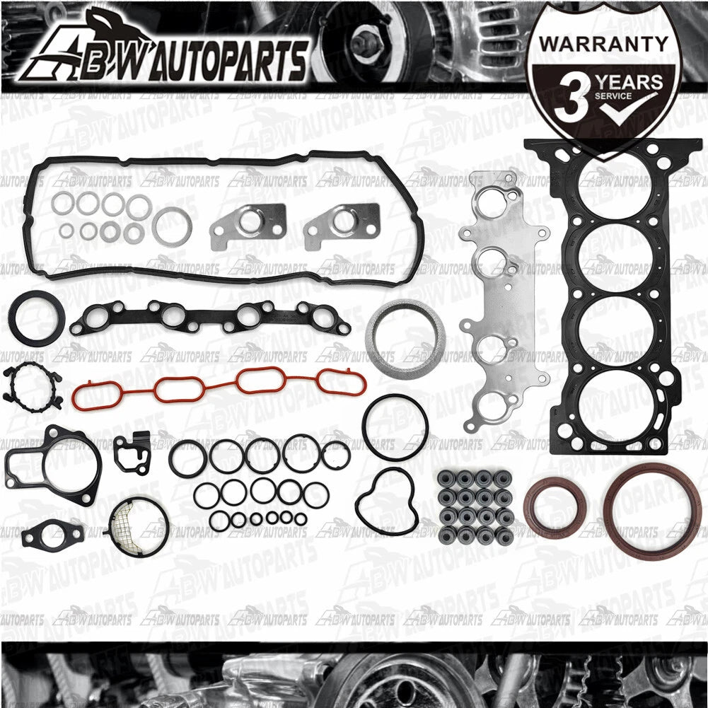 VRS Gasket Bolt Set For Toyota Hiace TRH201/221/223 Hilux TGN16 2.7L 2TRFE 05-15