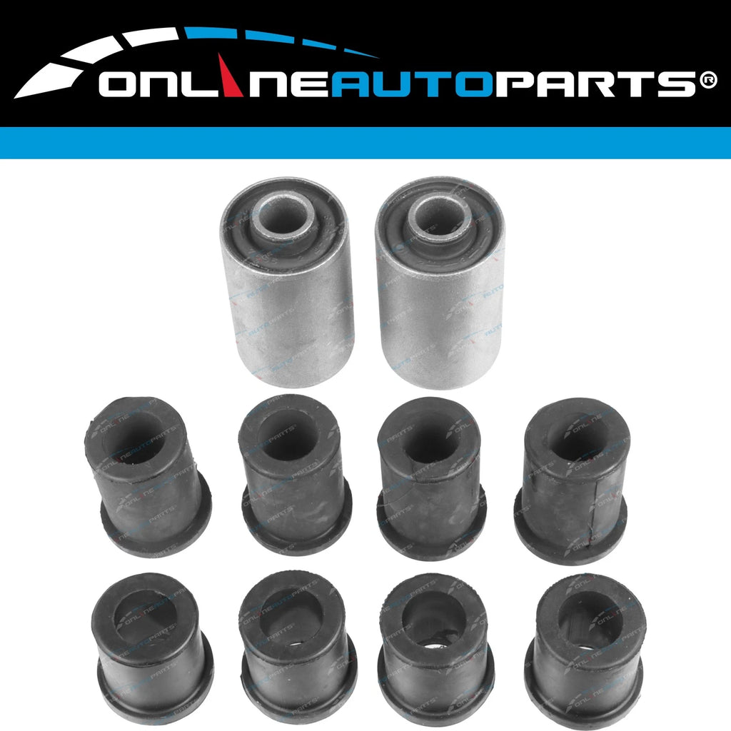 IFS Rear Leaf Spring Suspension Rubber Bush Kit for Toyota Hilux 1991-2005