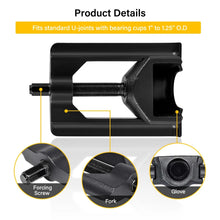 Load image into Gallery viewer, Class 1-3 Universal Joint Puller Press Removal U-Joint Tool HeavyDuty Univerasl