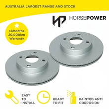 Load image into Gallery viewer, Front Brake Disc Rotors for Ford LASER KF KH 90 - 94 Manual Models 235mm