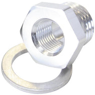 Aeroflow AF912-M12-02S M12X1.5 Pipe Reducer To Female 1/8" Npt Silver