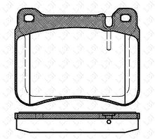 Load image into Gallery viewer, Genuine Roadhouse European Brake Pads Front/Rear [ 1193 00 ] DB2235