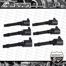 Load image into Gallery viewer, IGNITION COILS 6 PACK - for Ford Falcon BA Ute Utility (6 cyl 4.0L) GOSS