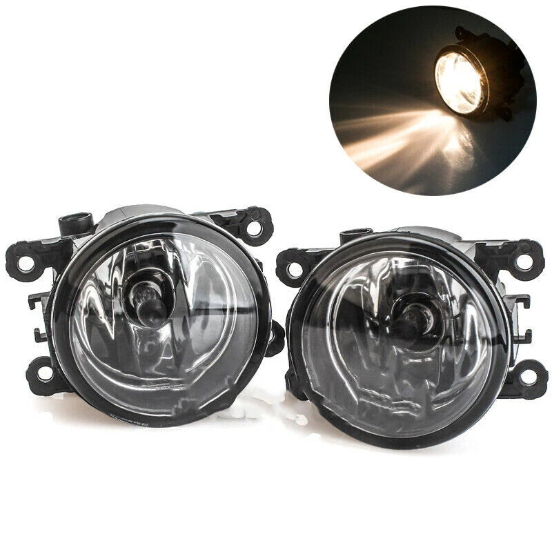 Pair Left+Right Fog Light Lamp For Mitsubishi Outlander Sport PHEV RVR Eclipse S