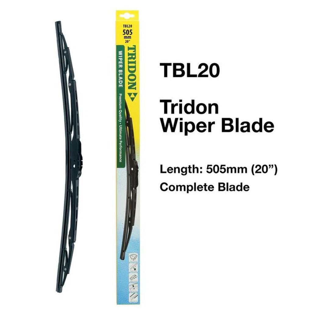 Tridon TBL20 505mm Traditional Wiper Blade – 20 Inch Universal