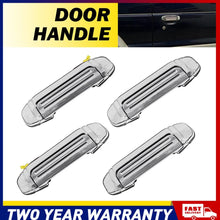 Load image into Gallery viewer, 4PCS Fits Mitsubishi Pajero NH/NJ/NK/NL Set Chrome Outer Front Rear Door Handle