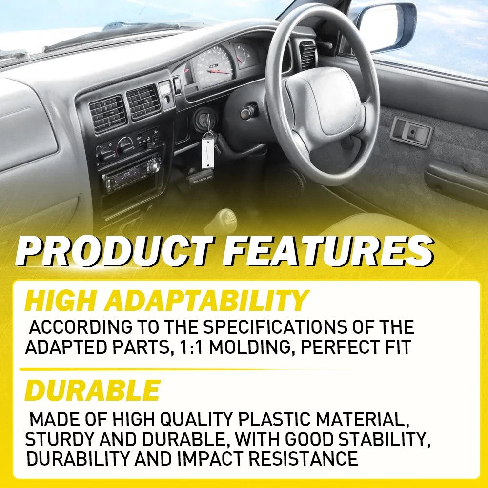 GREY Front/Rear PAIR Inner Door Handle Suitable Fit Toyota Landcruiser 75/78/79.