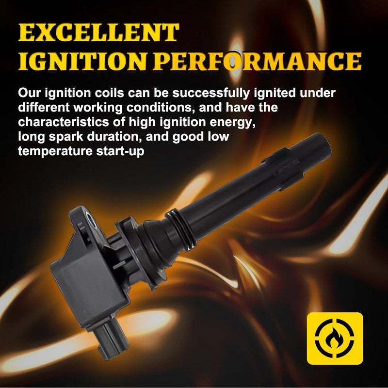 Ignition Coil Pack Set of 6 for Ford FG FGX Falcon SZ Territory 4.0L 6Cyl