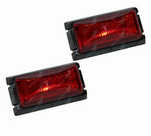 Load image into Gallery viewer, LED Trailer Lights Red Side Markers 12V Truck Caravan Submersible Pair