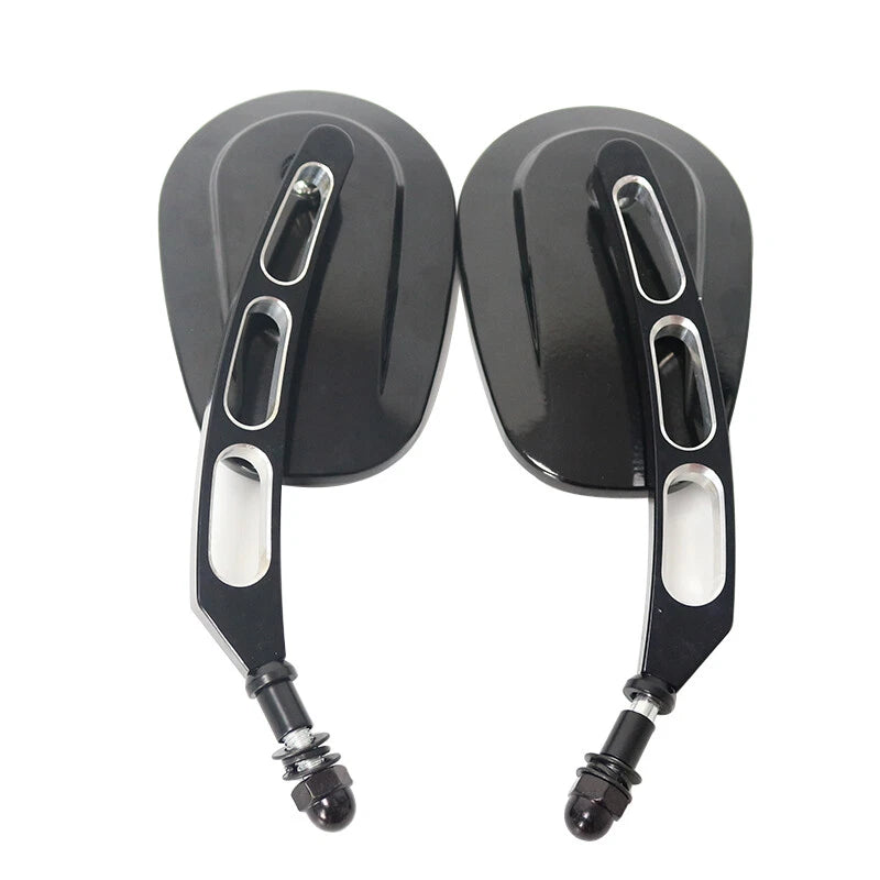 Motorcycle Side Rearview Mirrors 8MM For Harley Sportster 1200for V-ROD VRSCAW