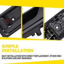 Load image into Gallery viewer, Front Rear Left Inner Side Door Handle For Hyundai Getz Hatchback 2005-2011 1X