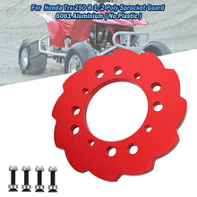Load image into Gallery viewer, CNC 1/2 Poly Sprocket Chain Guard Cover For Honda TRX250R TRX400X TRX450R ATV ST