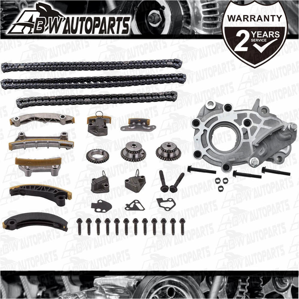 Oil Pump & Timing Chain Kit Fits For Holden Commodore VZ VE VF 3.6L LY7 LE0 LWR